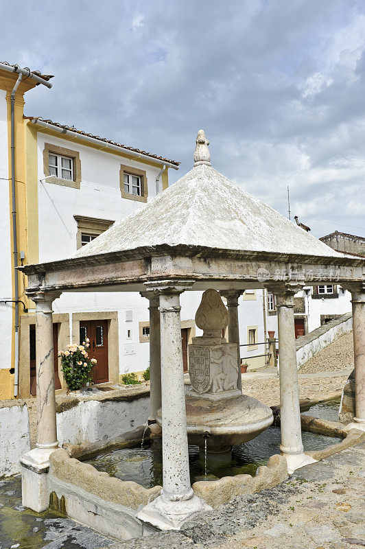 方特达喷泉别墅，城堡de Vide,Alentejo，葡萄牙